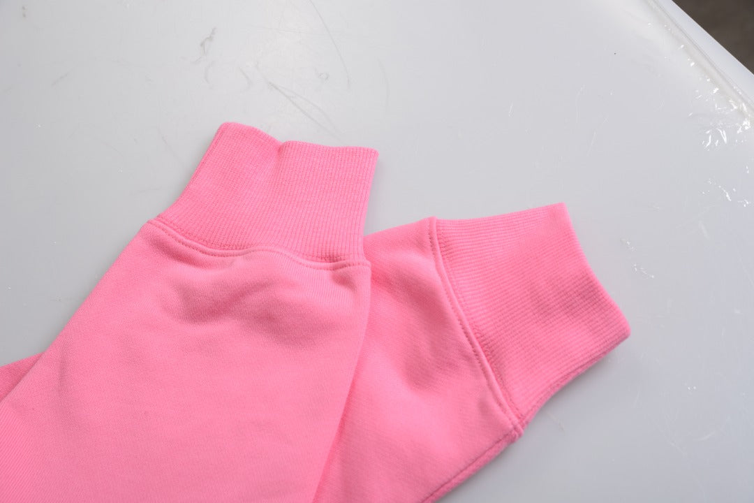 Cotton Pink Hoodie