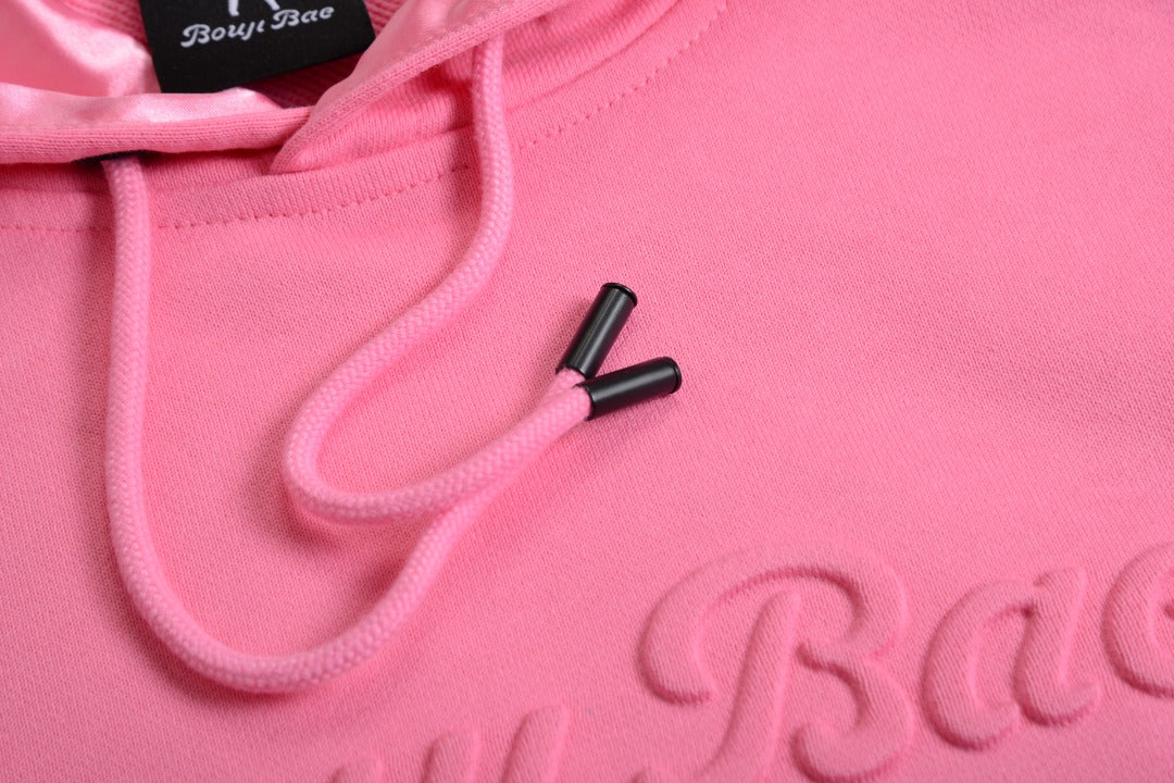 Cotton Pink Hoodie