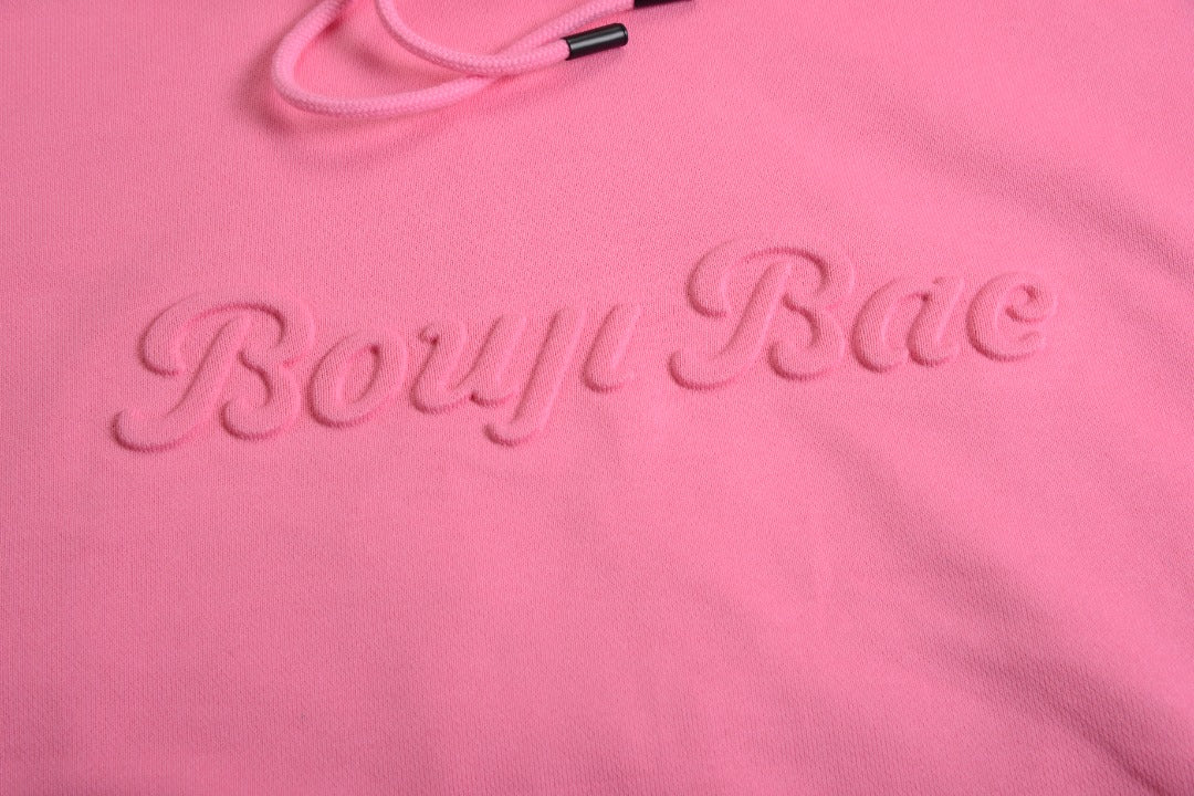 Cotton Pink Hoodie